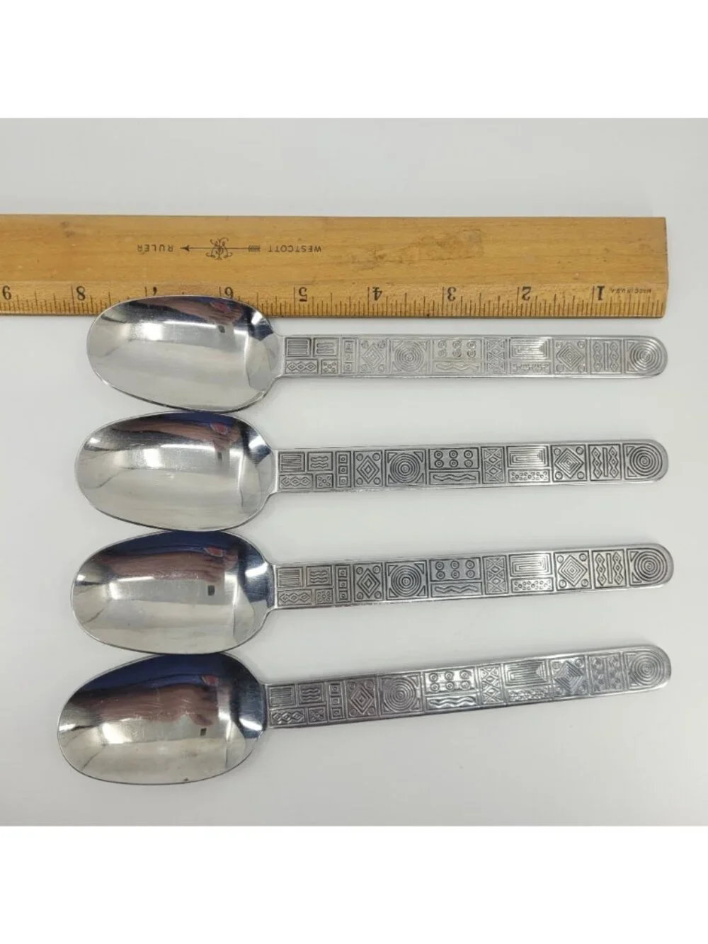 Cambridge AZTEC Stainless Steel Flatware Service for Two Plus - 16 Pieces